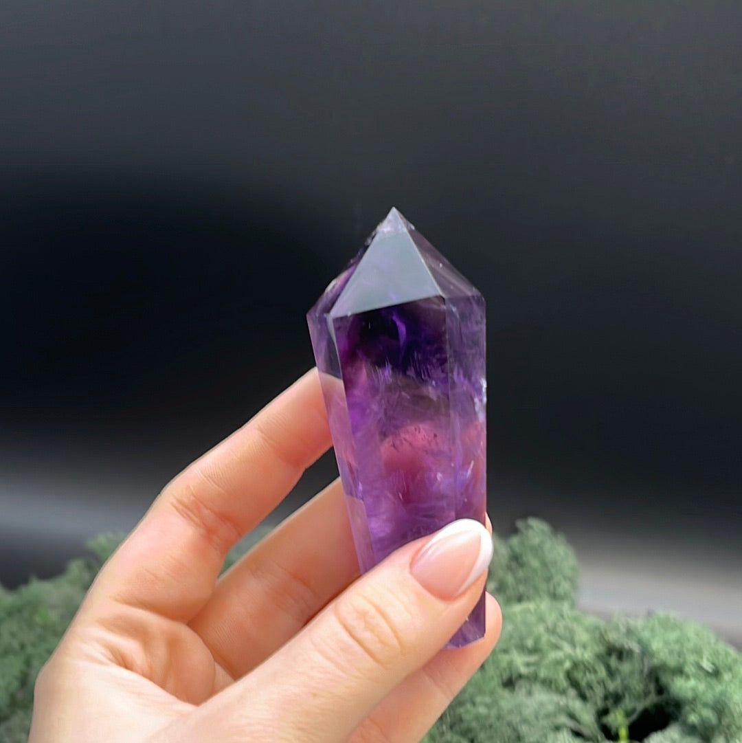 Amethyst Spitze - verschiedene Größen - 1 Stück - crystal paradise