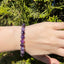 Armband aus Amethyst-Perlen 8 mm - 1 Stück