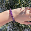 Armband aus Amethyst-Perlen 8 mm - 1 Stück