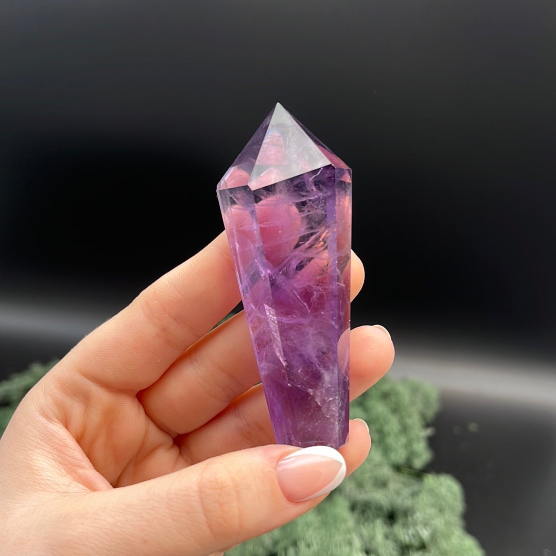 Amethyst Spitze - verschiedene Größen - 1 Stück - crystal paradise