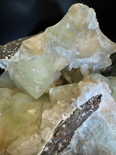 Apophyllite Stilbite Cluster from India (78g)