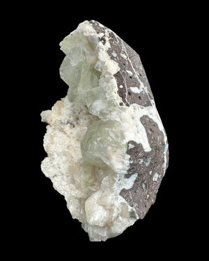 Grüner Apophyllit mit Stilbit L Cluster aus Maharashtra, Nashik pune, Indien (1033g) - crystal paradise