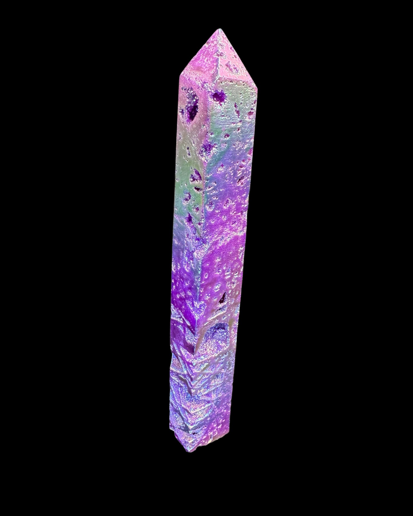 Aura Sphalerite Obelisk - 1 piece (approx. 15-18cm high) 