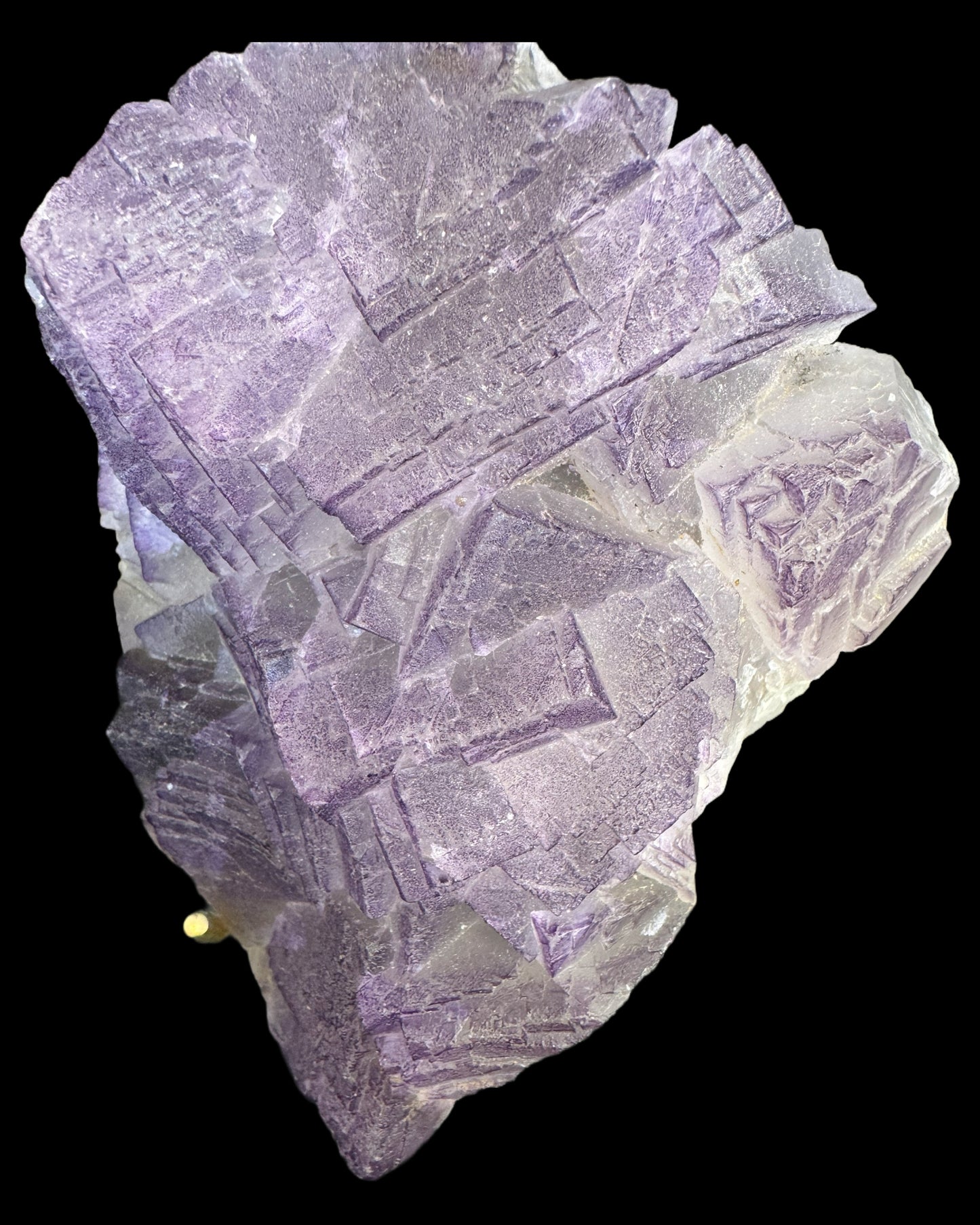 Fluorite hand step from Baluchistan/Pakistan (527g) - beautiful crystal system 