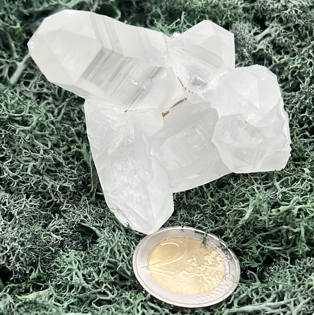 Himalaya Quarz (Bergkristall) aus dem Skardu Tal in Pakistan (122g) - Handstufe - crystal paradise