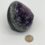 Achatisierte Amethyst Druse aus Uruguay (809g) - schönes violett! - crystal paradise