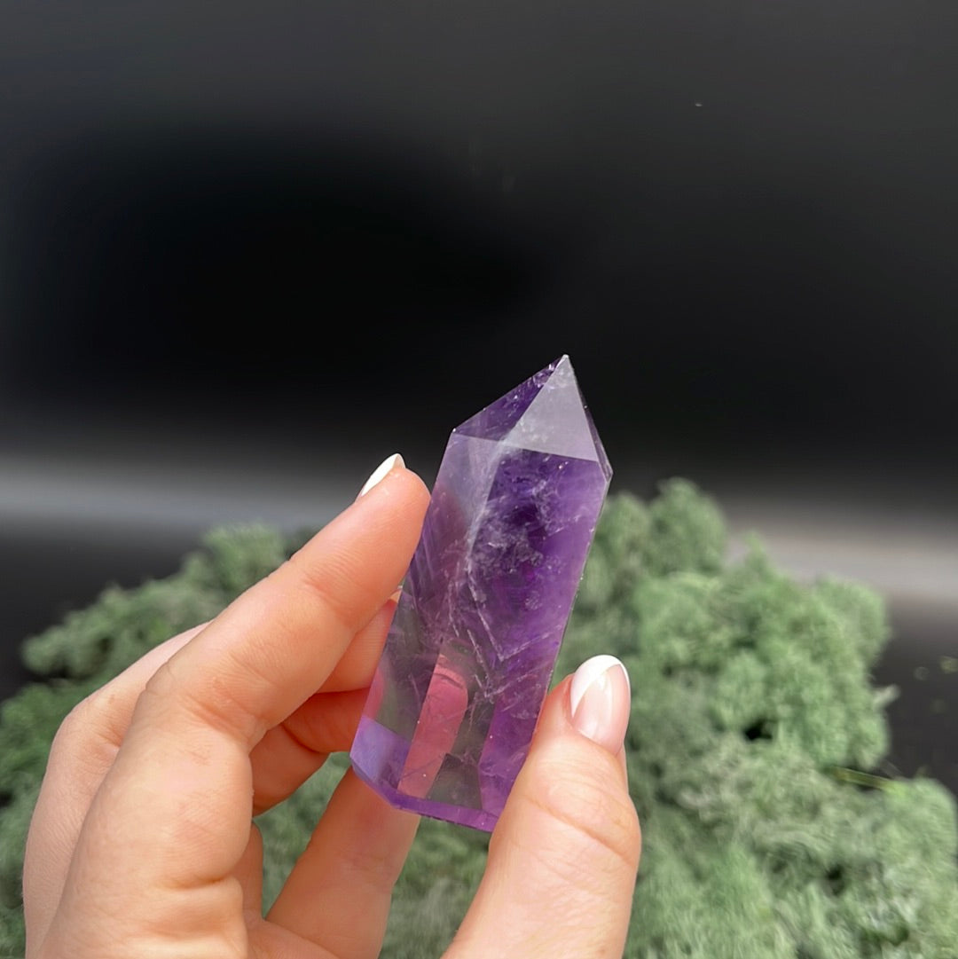 Amethyst Spitze - verschiedene Größen - 1 Stück - crystal paradise