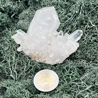 Himalaya Quartz (Bergkristall) aus dem Skardu Tal in Pakistan (132g) - Handstufe - crystal paradise