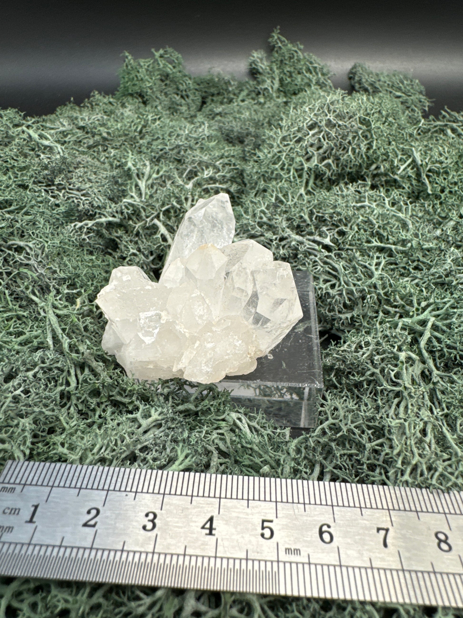 Bergkristall Stufe aus Brasilien (85g) - schöne Kristallbildung - crystal paradise