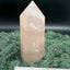 Rosenquarz Obelisk (rosa transparent)- 1 Stück - crystal paradise