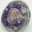 Achatisierte Amethyst Druse aus Uruguay (809g) - schönes violett! - crystal paradise