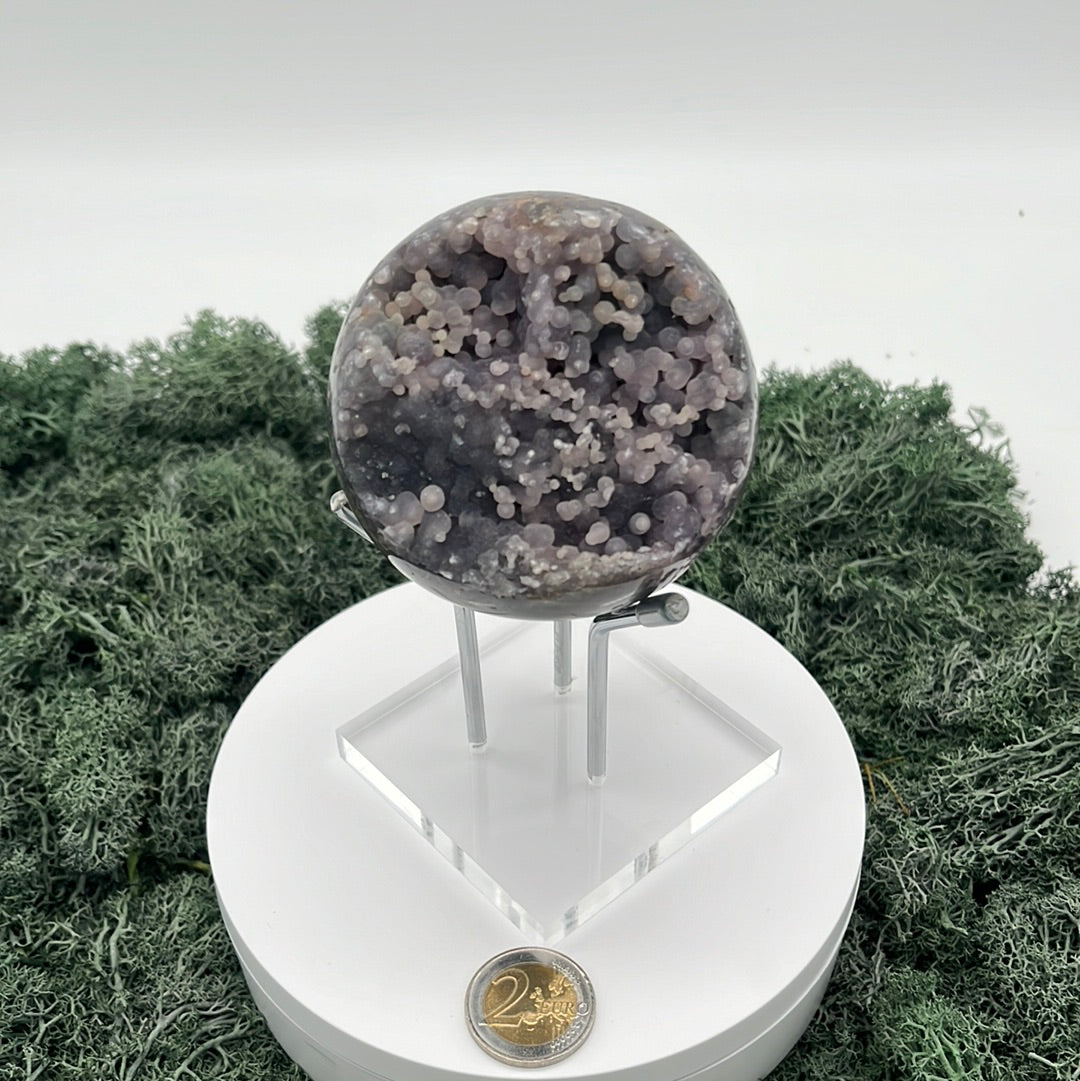 Trauben Achat Druzy Kugeln aus Indonesien  (476g) - crystal paradise