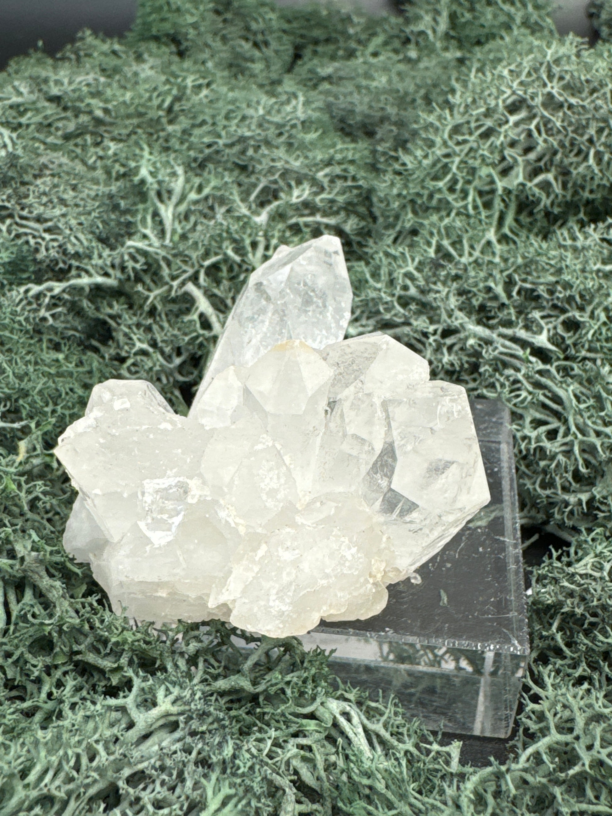 Bergkristall Stufe aus Brasilien (85g) - schöne Kristallbildung - crystal paradise