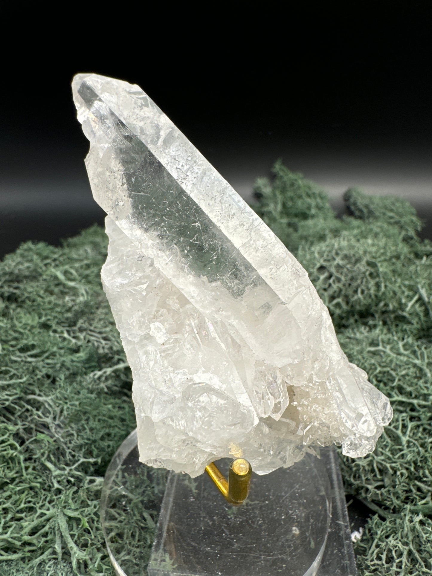 Bergkristall Stufe aus Brasilien (93g) - schöne Kristallbildung - crystal paradise