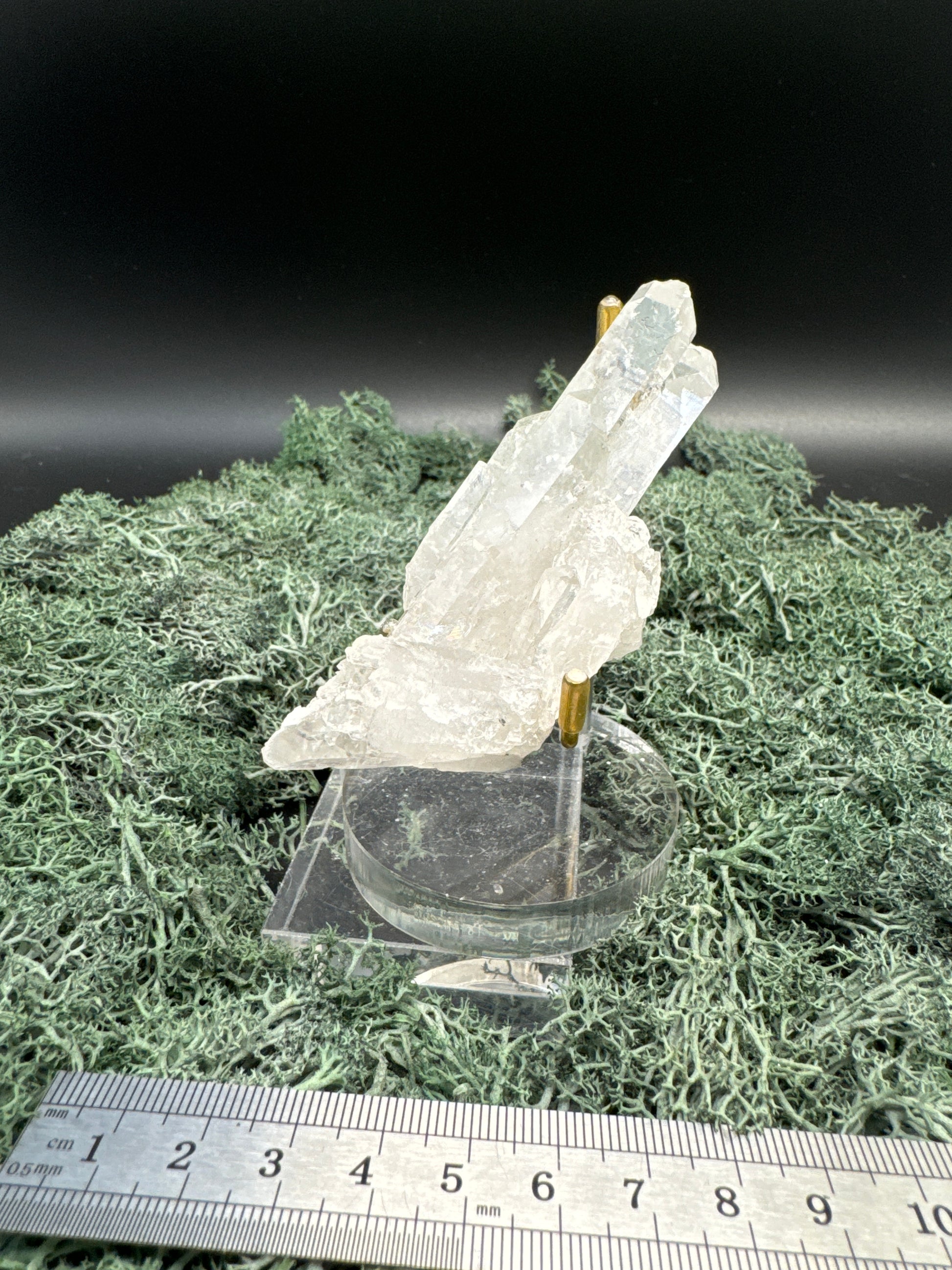 Bergkristall Stufe aus Brasilien (88g) - schöne Kristallspitze - crystal paradise