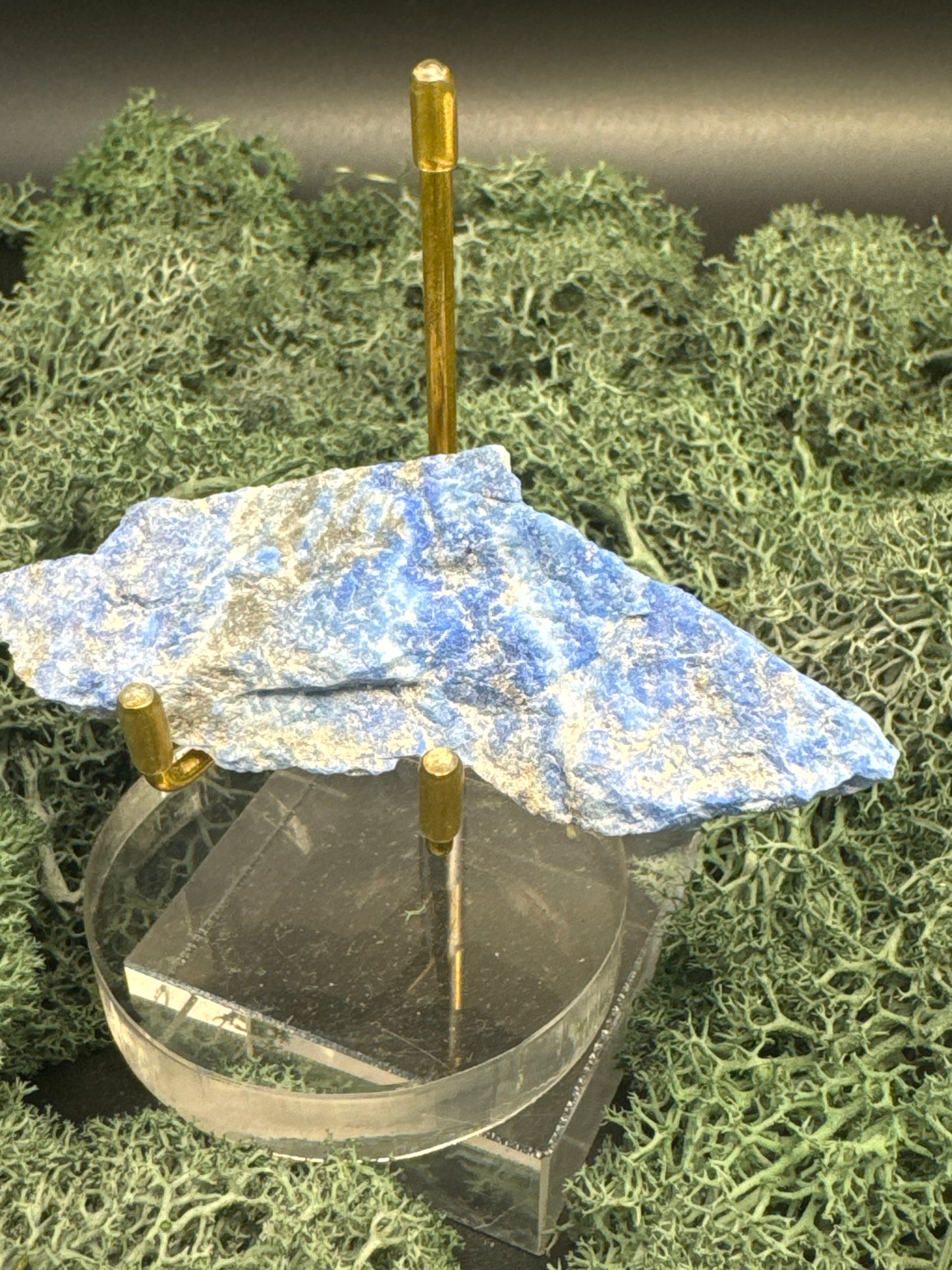 Lapis Lazuli Rohstein  aus Afghansitan (45g) - intensives blau