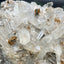 Pyrit an Bergkristall aus Indonesien (1235g) - Grossstufe - Schöne grosse Kristallspitzen - crystal paradise