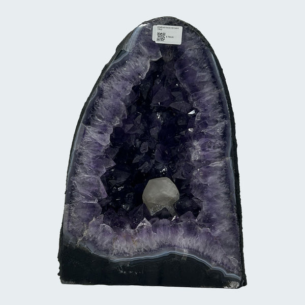 Amethyst Geode mit Calcit (16kg)