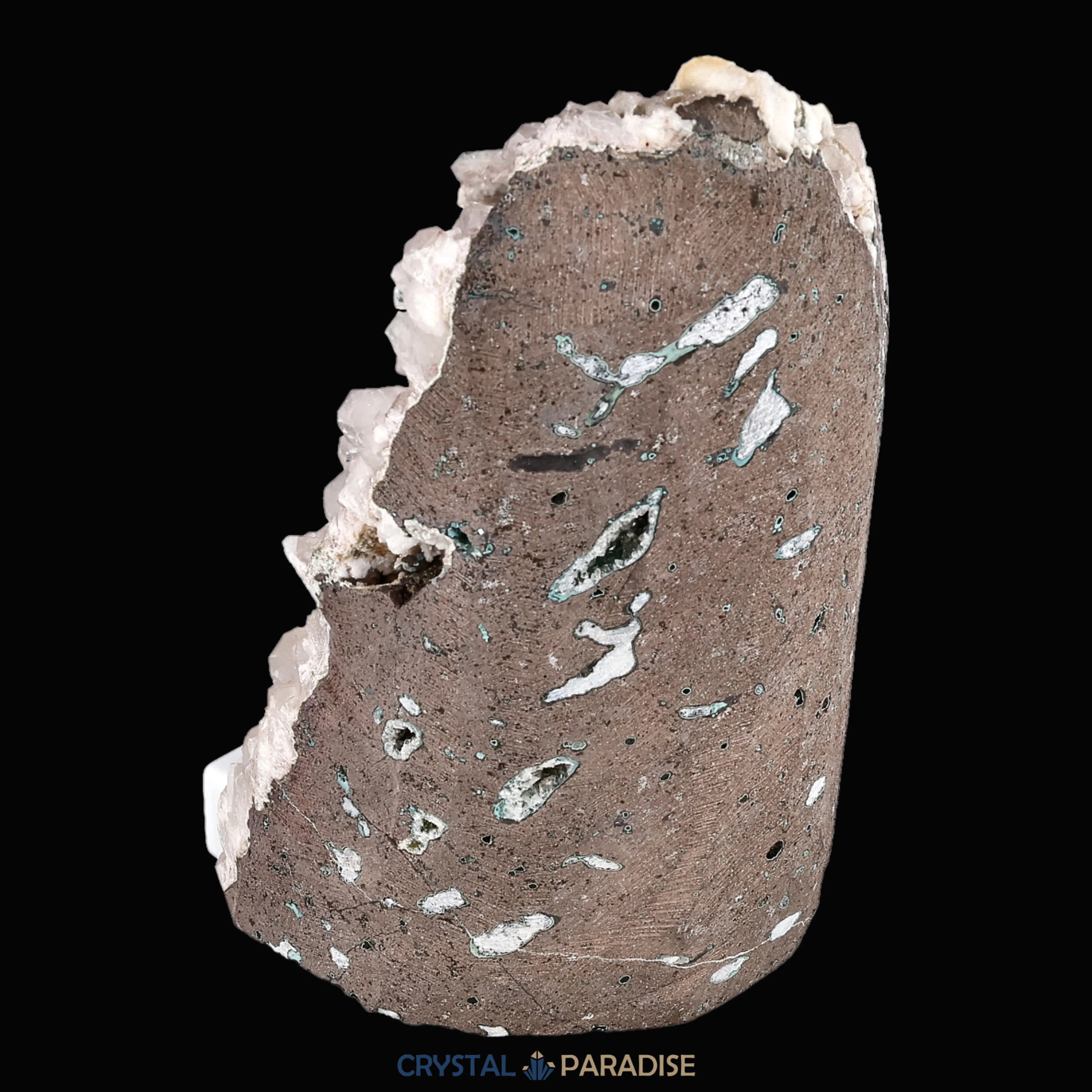 Apophyllit mit gelbem Thomsonit aus Indien (1690g)