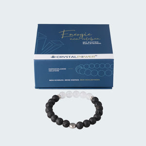 Cristal de roche & Lave