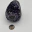 Achatisierter Amethyst Druse aus Uruguay (673g) - tief dunkles violett! - crystal paradise