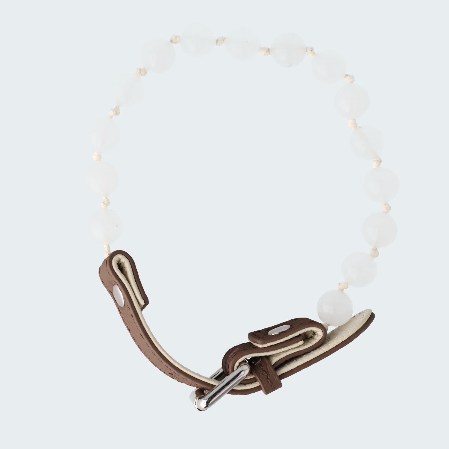 Bergkristall – fördert Vitalität und allgemeines Wohlbefinden - Hundehalsband crystalpower® - crystal paradise