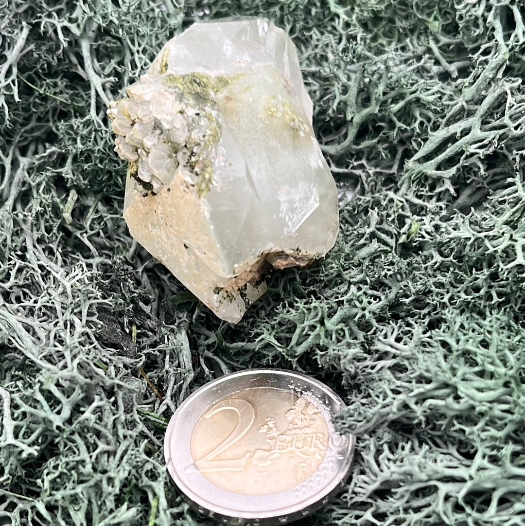 Epidot und Bergkristall aus der Türkei (55g) - Stufe - crystal paradise