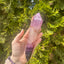 Pink Fluorit Spitze gross  - 1 Stück (ca. 220-450g) - crystal paradise