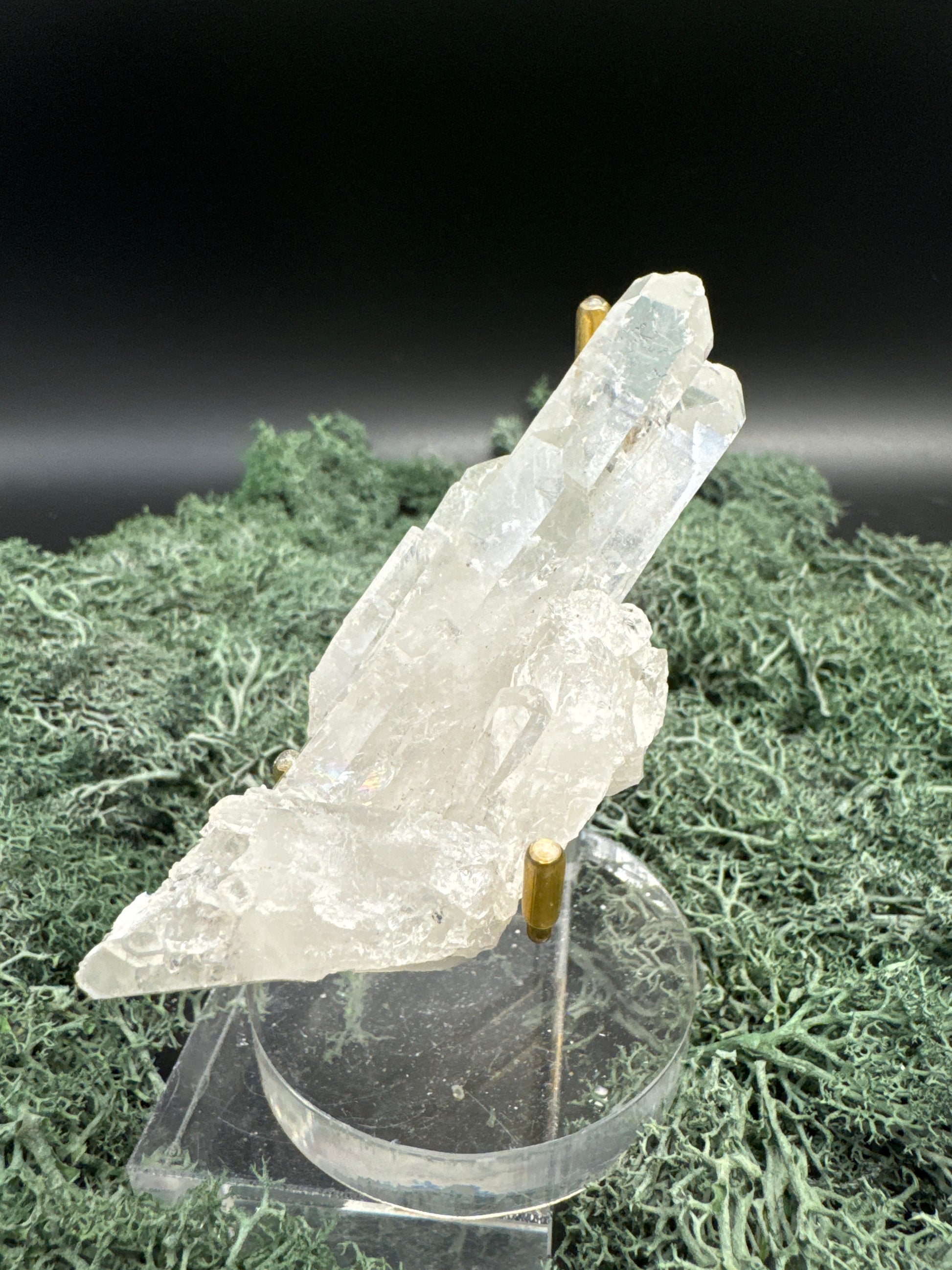 Bergkristall Stufe aus Brasilien (88g) - schöne Kristallspitze - crystal paradise