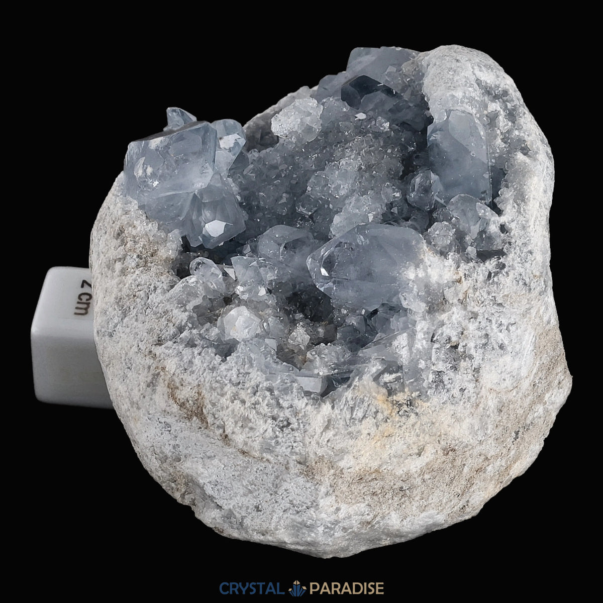 Celestin Geode aus Madagaskar (1237g)