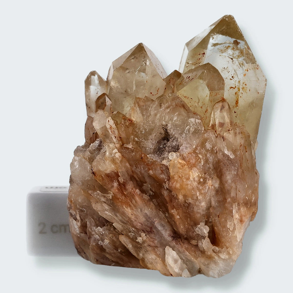 Citrin Stufe aus Kundalini, Kongo (235g) - unbehandelt