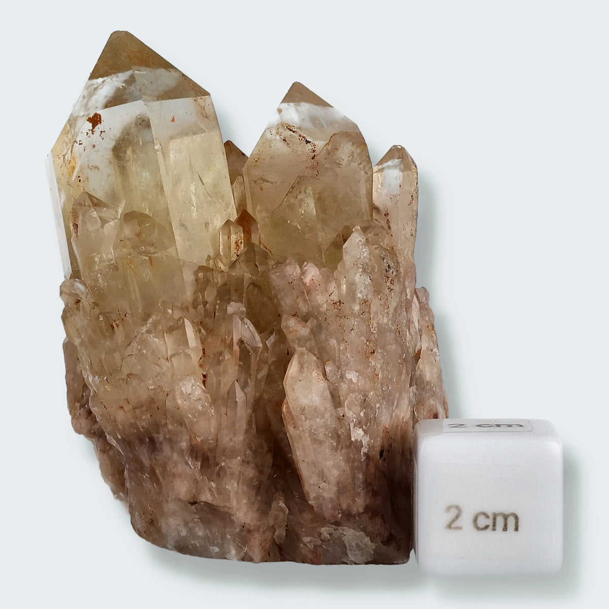 Citrin Stufe aus Kundalini, Kongo (235g) - unbehandelt