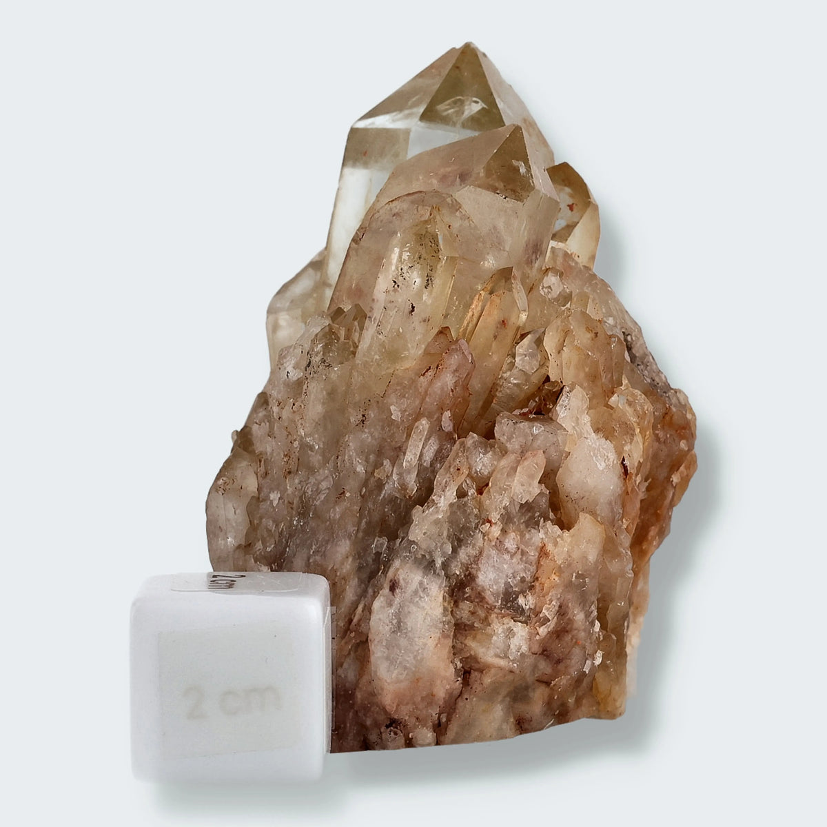 Citrin Stufe aus Kundalini, Kongo (235g) - unbehandelt