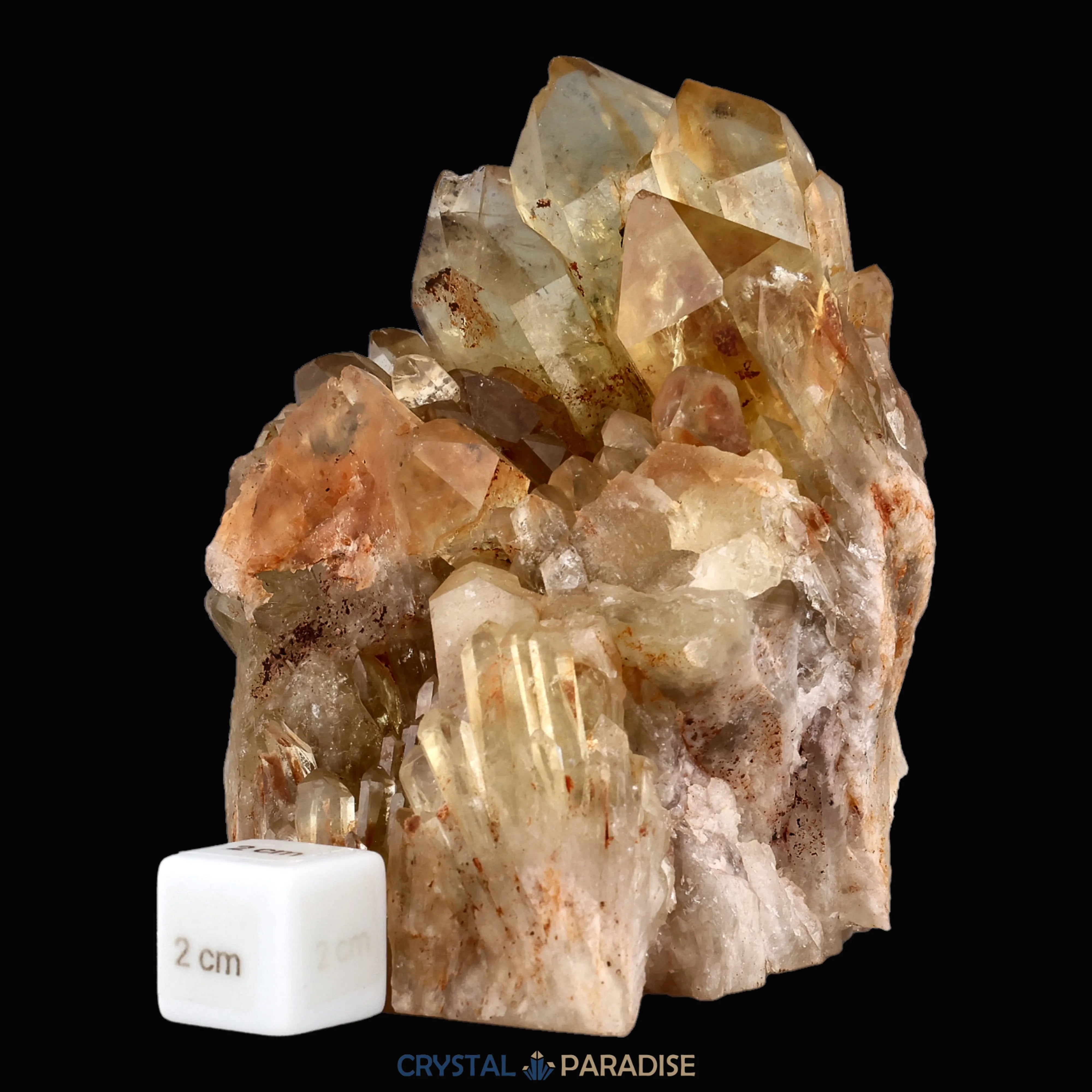Citrin aus Kundalini, Kongo (1047g)