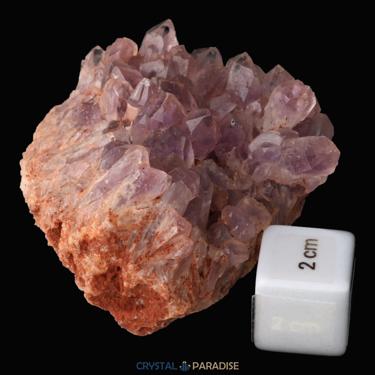 Cloudy Amethyst aus Sambia