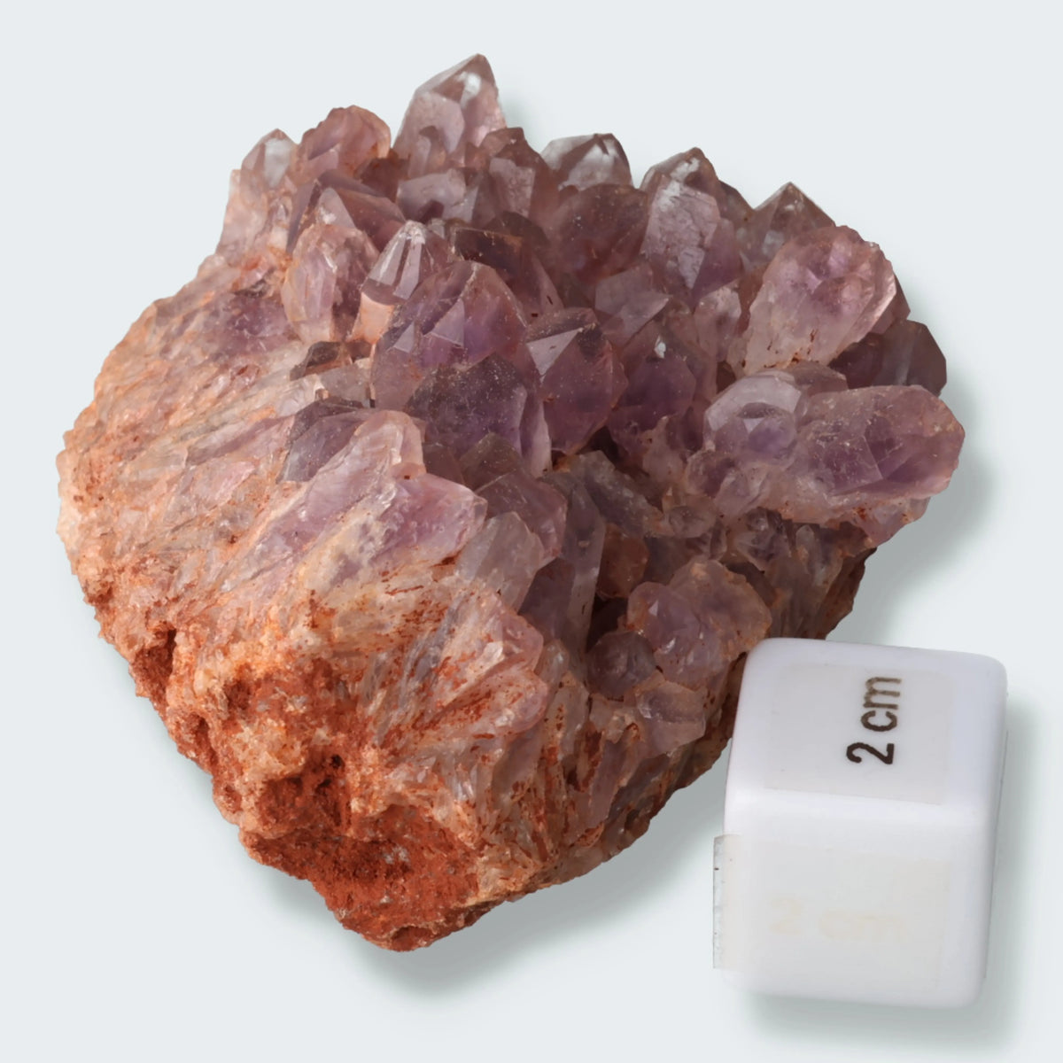 Cloudy Amethyst aus Sambia