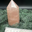 Rosenquarz Obelisk (rosa transparent)- 1 Stück - crystal paradise