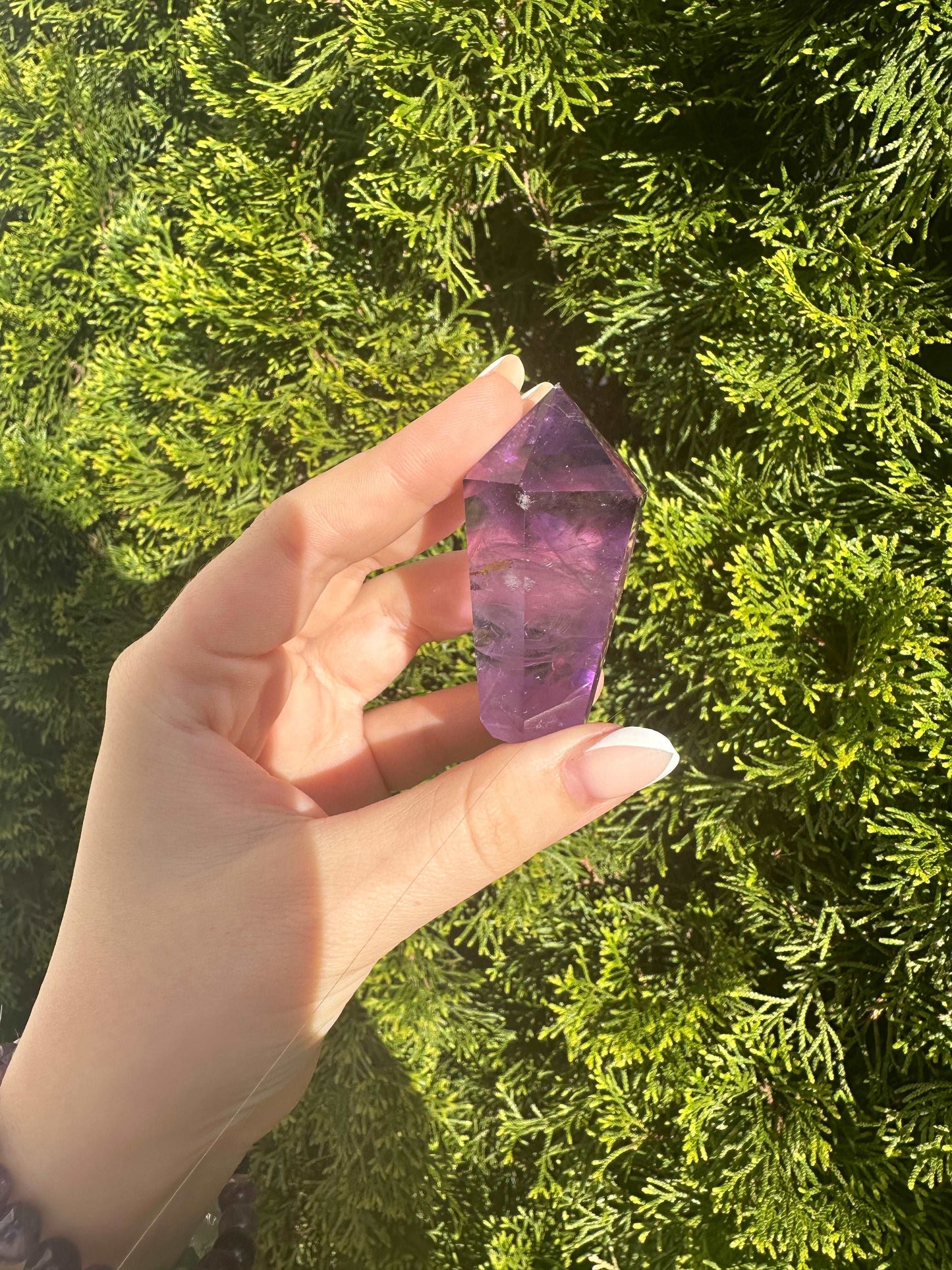 Amethyst Spitze - verschiedene Größen - 1 Stück