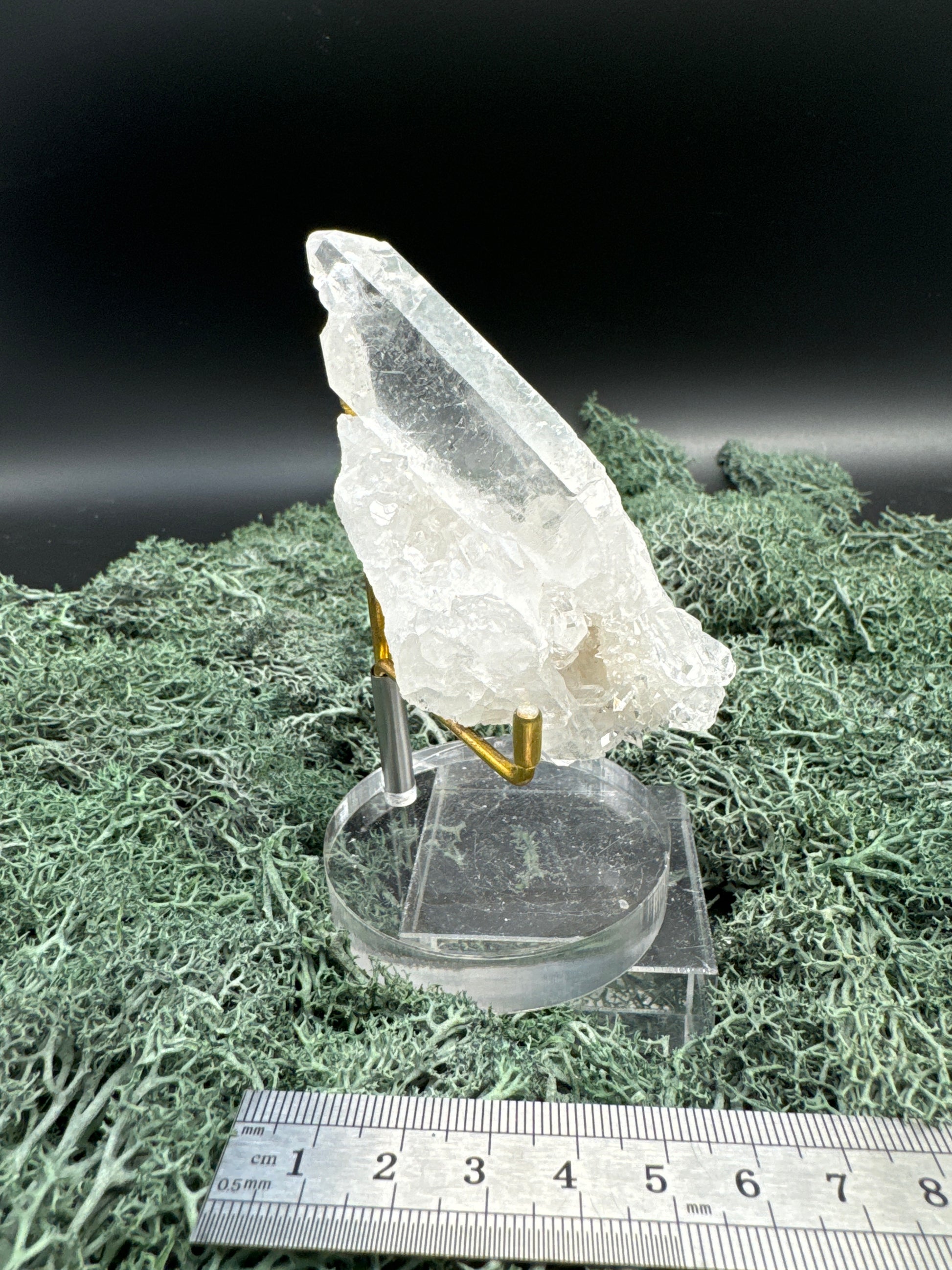 Bergkristall Stufe aus Brasilien (93g) - schöne Kristallbildung - crystal paradise