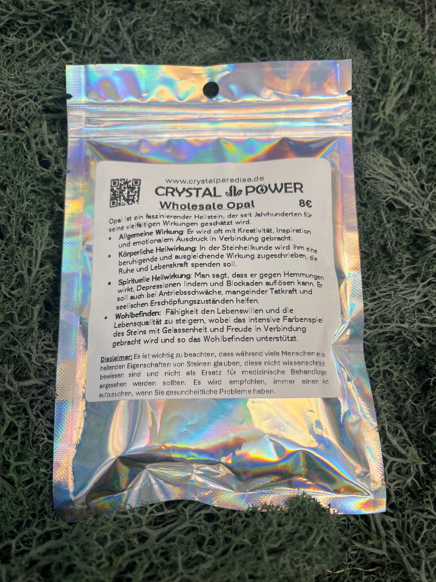 Crystal Power - Wholesale Opal - 100g - Schenken Ruhe , Kreativität und Lebenskraft - crystal paradise