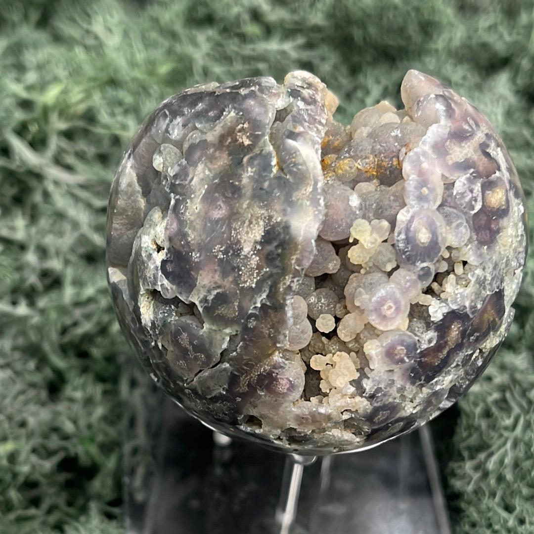 Trauben Achat Druzy Kugeln aus Indonesien  (242g) - crystal paradise