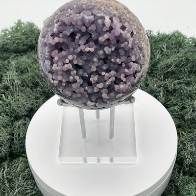 Trauben Achat Druzy Kugeln aus Indonesien  (608g) - crystal paradise