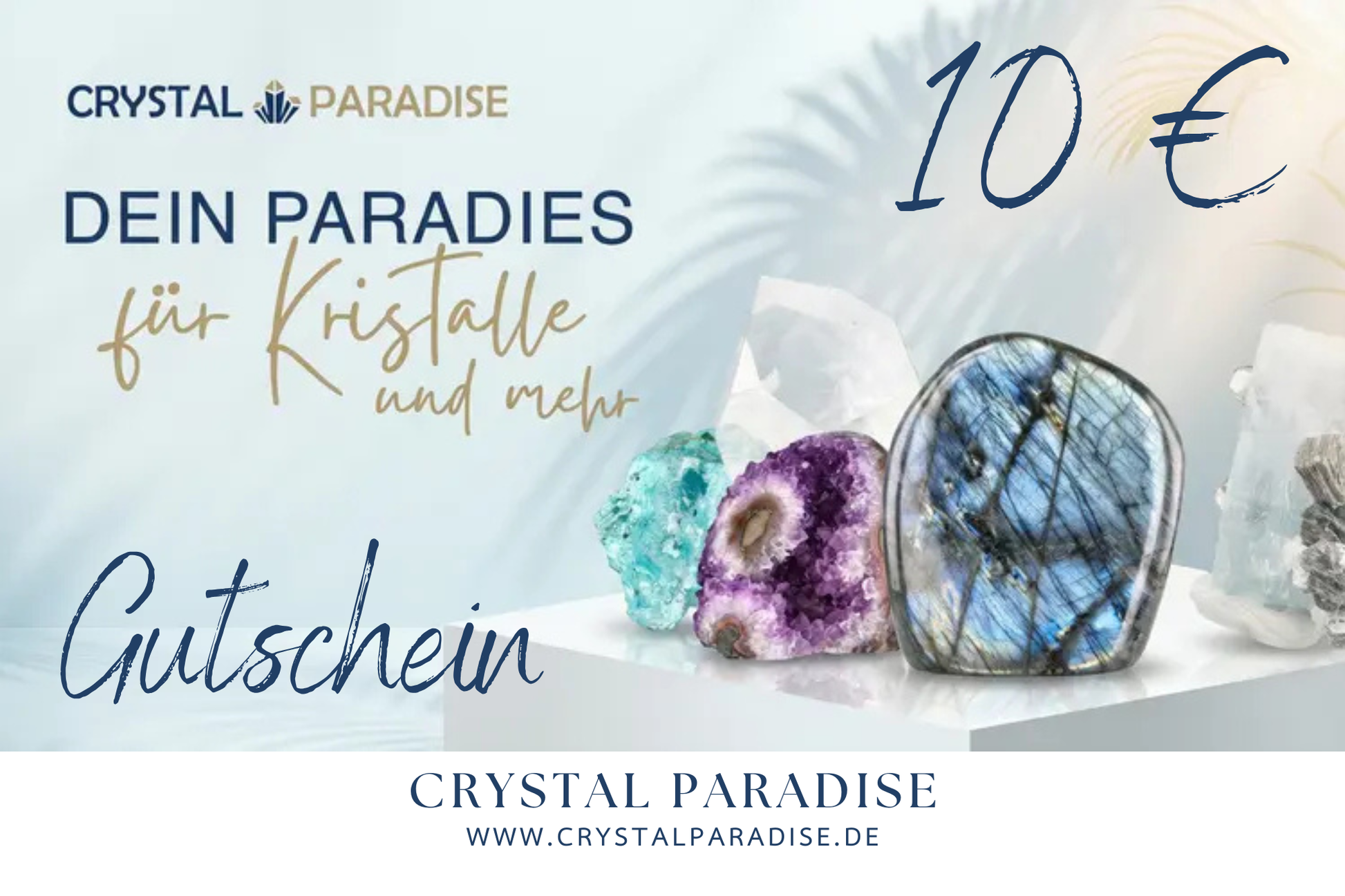 Einkaufsgutschein bei Crystalparadise.de – das Geschenk für echte Mineralien-Liebhaber - crystal paradise