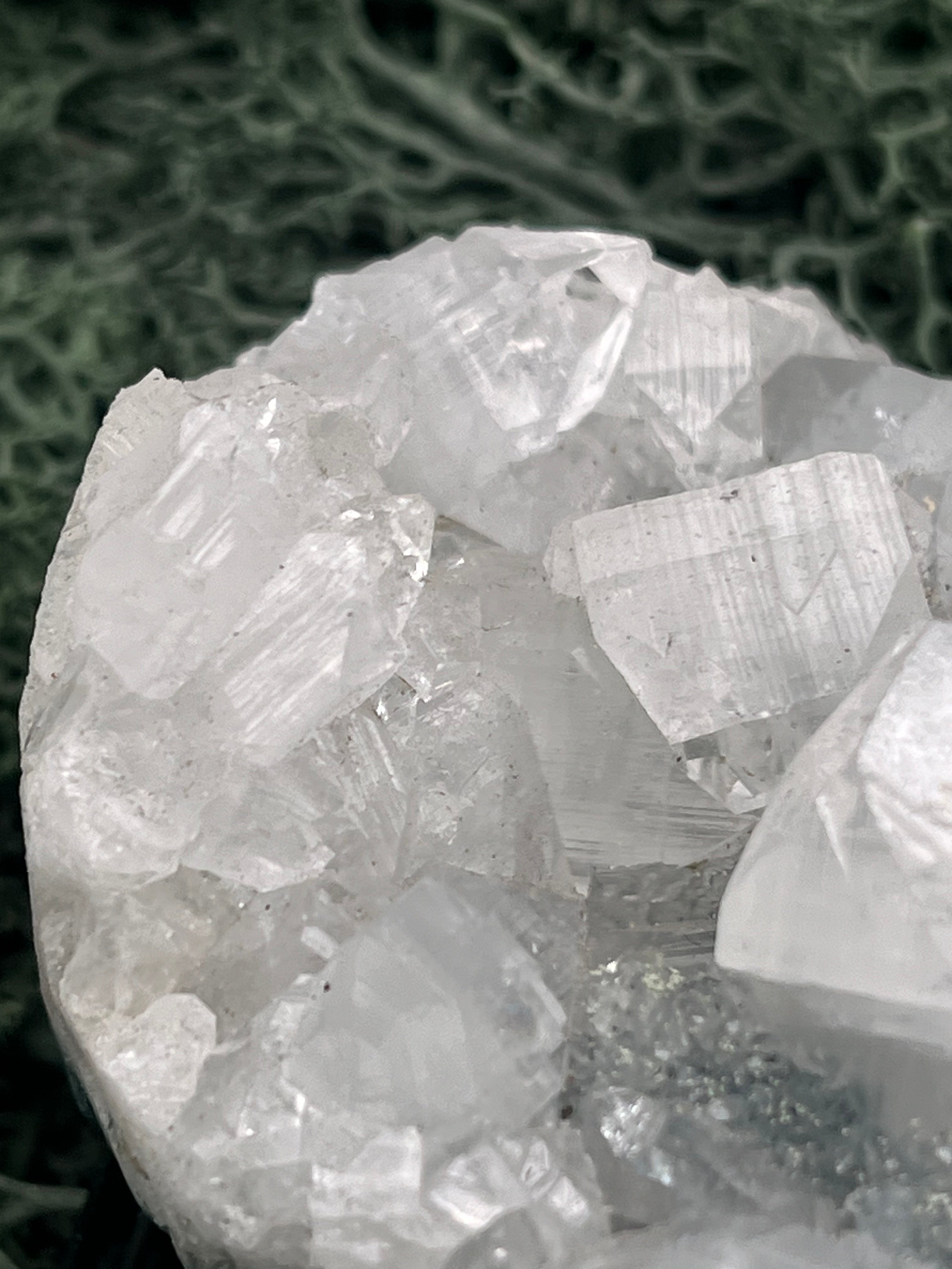 Apophyllit Stufe aus Indien (97g) - schöne grosse Kristalle - crystal paradise