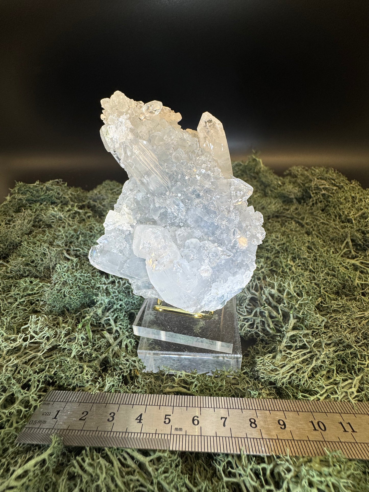 Apophyllit Cluster gross aus Indien - verschieden Größen - 1 Stück - crystal paradise