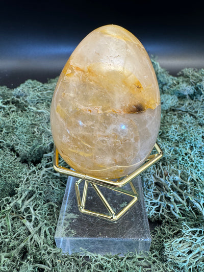 Golden Healer Eier (Quarz mit Eisenoxid Einschlüssen) aus Brasilien - verschieden Größen - 1 Stück - crystal paradise