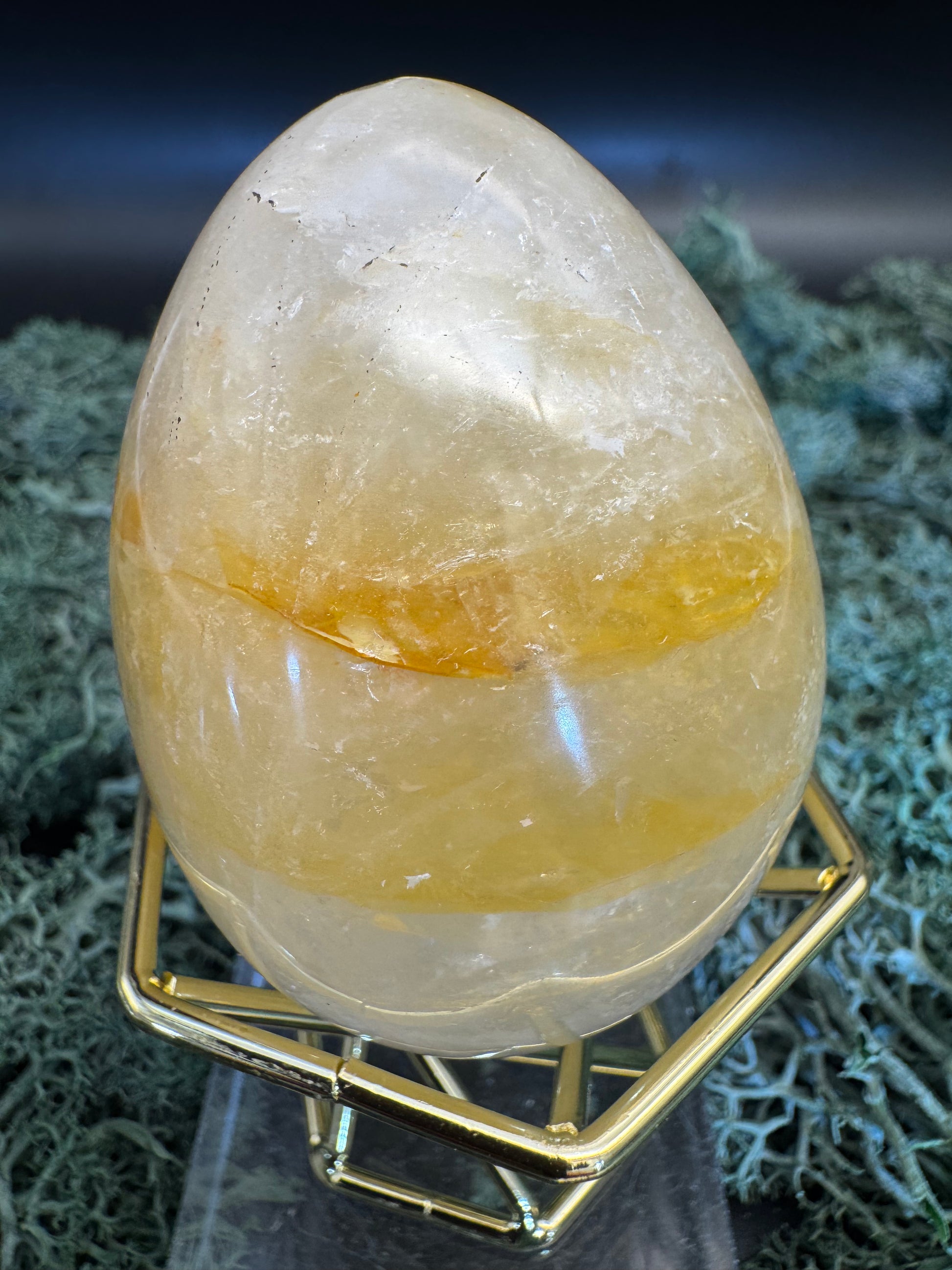 Golden Healer Eier (Quarz mit Eisenoxid Einschlüssen) aus Brasilien - verschieden Größen - 1 Stück - crystal paradise