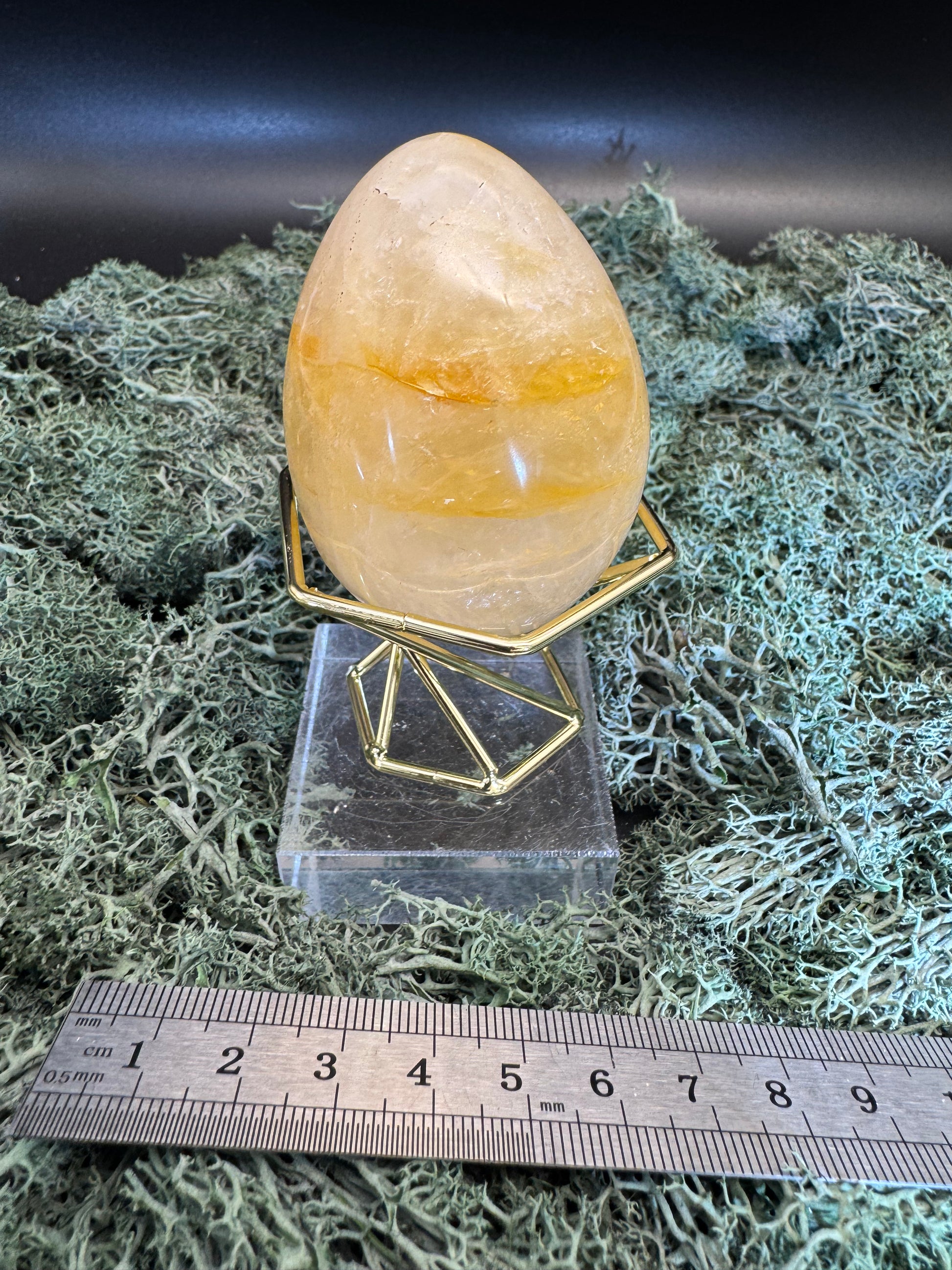 Golden Healer Eier (Quarz mit Eisenoxid Einschlüssen) aus Brasilien - verschieden Größen - 1 Stück - crystal paradise