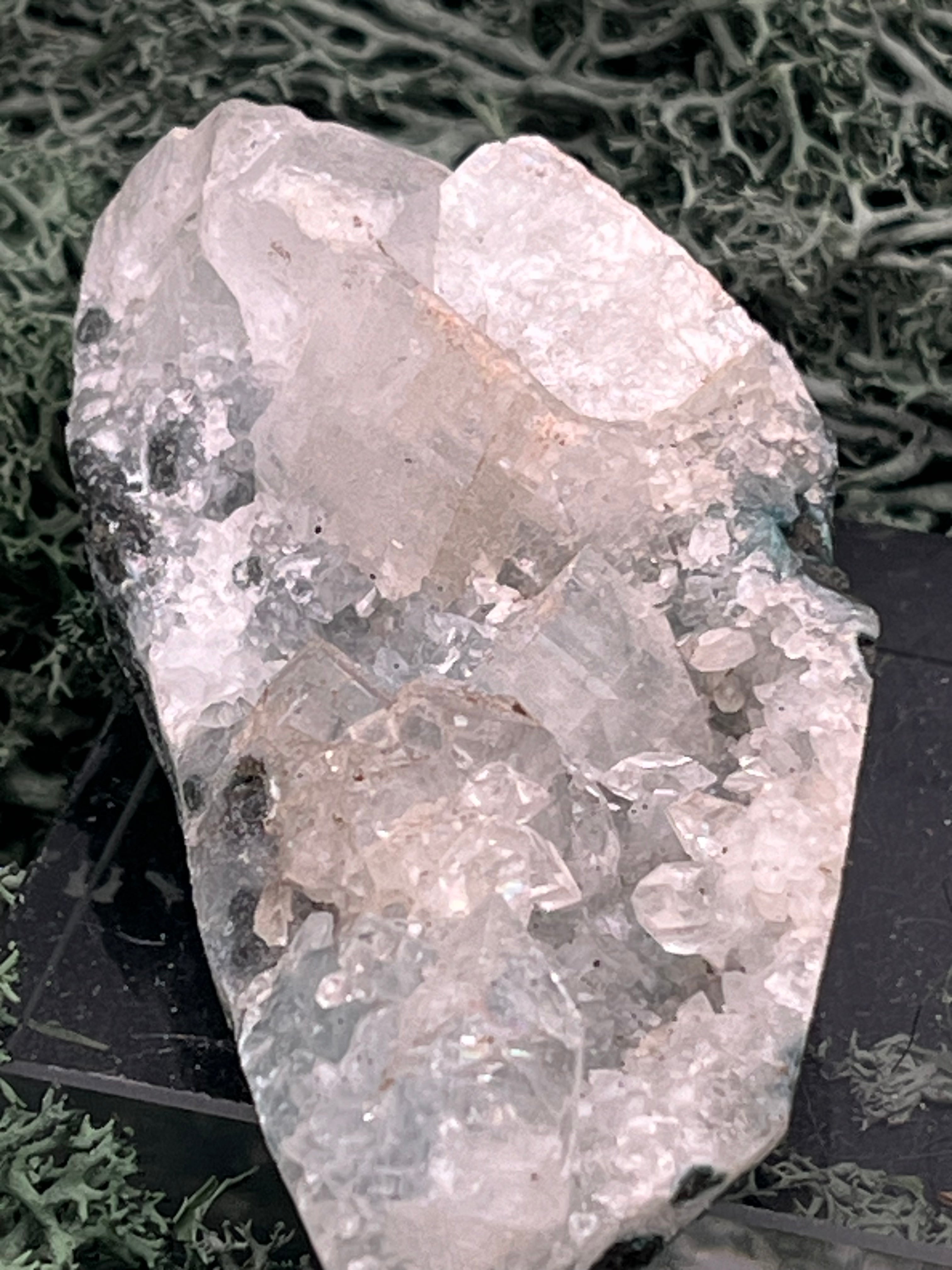 Apophyllit Stufe aus Indien (70g) - schöne grosse Kristalle - crystal paradise