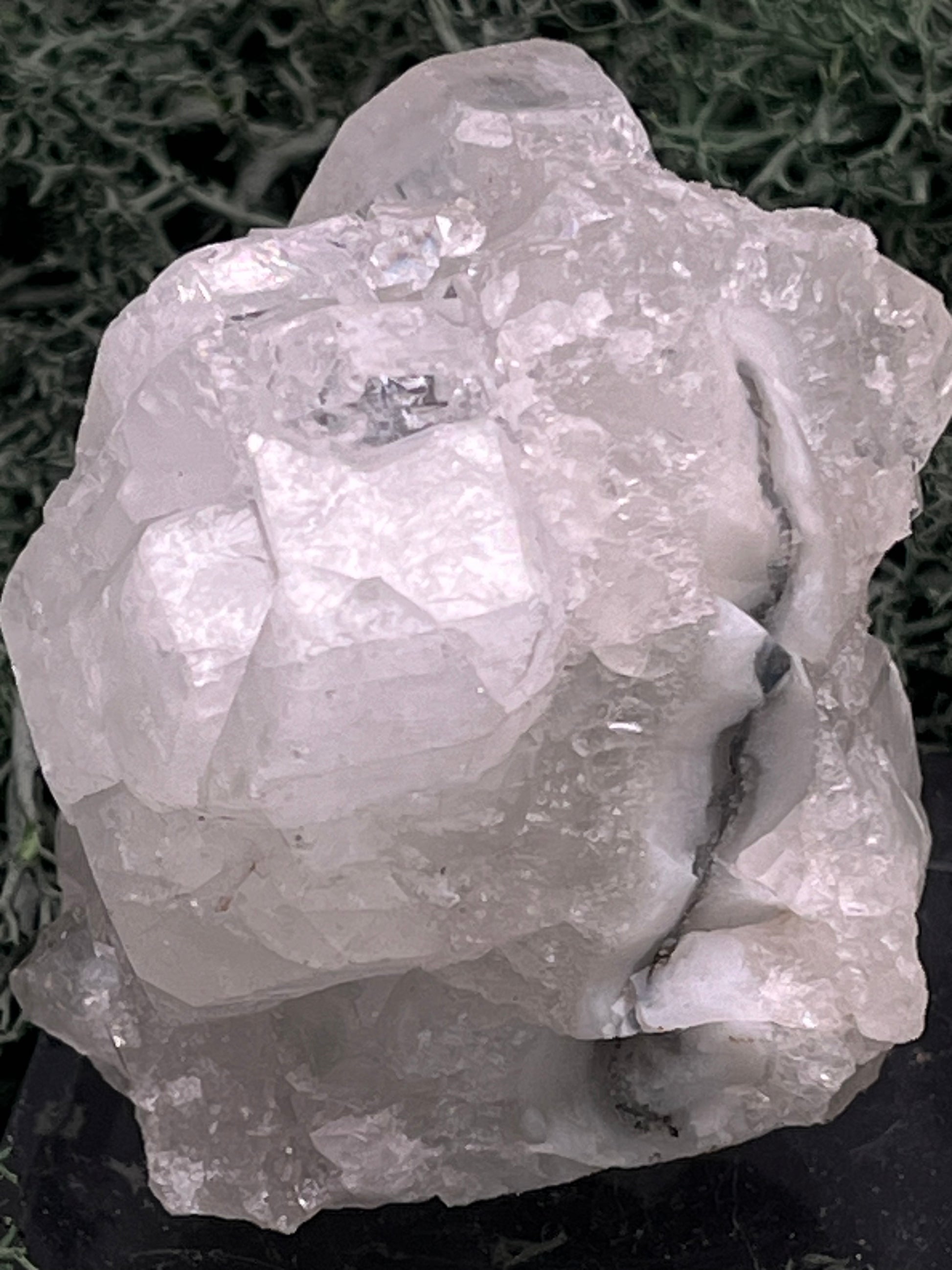 Apophyllit Stufe aus Indien (128g) - schöne grosse Kristalle - crystal paradise